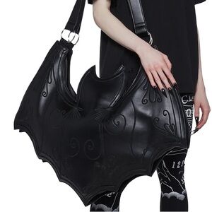 Oversized Bat Tote Bag